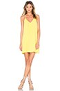 view 1 of 3 Fierra Y Back Dress in Lemon
