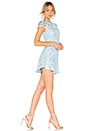 view 2 of 3 Rapunzel Mini Dress in Light Icy Blue