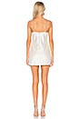 view 3 of 3 Harmony Mini Slip Dress in Off White