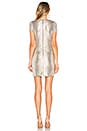 view 3 of 4 Delora Midi Dress in Silver Foil