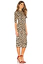 view 2 of 3 Delora Dress in Textured Leopard
