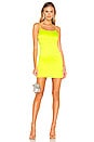 view 1 of 3 Nelle Mini Dress in Neon Yellow