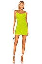 view 1 of 3 Harmie Sequin Mini Dress in Neon Yellow