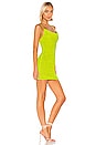 view 2 of 3 Harmie Sequin Mini Dress in Neon Yellow