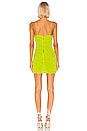view 3 of 3 Harmie Sequin Mini Dress in Neon Yellow