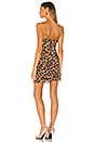 view 3 of 3 Harmony Drapey Slip Dress in Spotted Leopard Dark Tan