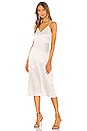 view 3 of 4 Kayla Seamed Slip Dress in Off White