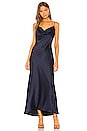 view 1 of 3 Harmony Drapey Slip Maxi Dress in Navy