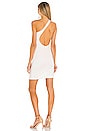 view 4 of 4 Rosia One Shoulder Mini Dress in Off White