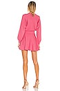 view 3 of 3 Murray Fit Flare Dress in Calypso Pink