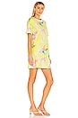 view 2 of 4 Garner Drop Shoulder Boxy T Shirt Dress in Beachside Tie Dye