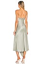 view 3 of 3 Harmony Asymmetrical Midi Dress in Sage