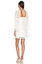view 3 of 3 Alexandria Open Back Tunic Dress in Off White
