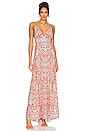 view 1 of 3 Karolina Halter Maxi Dress in Forever Yours Sienna