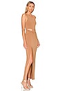 view 2 of 3 Ashby Hip Cutout Dress in Camel