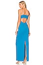 view 1 of 3 Nelle Spaghetti Strap Maxi Dress in Ocean Blue