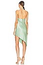view 3 of 3 Harmony Asymmetrical Slip Dress in Sage