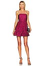 view 1 of 4 Jamila Mini Dress in Wild Pink & Black