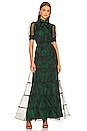 view 1 of 4 ROBE COLETTA in Dream Floral Emerald