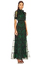 view 3 of 4 ROBE COLETTA in Dream Floral Emerald
