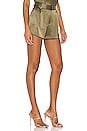 view 2 of 4 Alden High Waist Butterfly Short in Olive