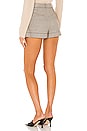 view 3 of 4 Conry Pleated Cuff Short in Afterglow Plaid