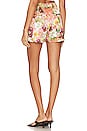 view 3 of 4 Conroy High Waist Short in Juniper Floral Rose