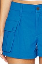 view 6 of 6 Joette Cargo Short in French Blue