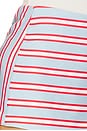 view 6 of 6 Mace Mini Skort in Teakwood Stripe Mineral Blue