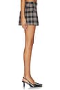 view 3 of 6 Sabrina Mini Skort in Black & Multi