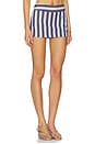 view 2 of 6 Ace Skort in Metro Stripe Twilight Blue