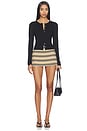 view 5 of 6 Mace Mini Skort in Beach Day Stripe