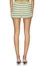view 4 of 6 Bobbi Pointelle Pull On Short in Sage & Soft White
