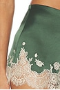 view 6 of 6 Elissa Cutaway Lace Short in Dark Fern