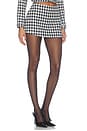 view 2 of 6 Lakelyn Mini Skort in Black & Off White