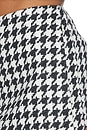 view 7 of 6 Lakelyn Mini Skort in Black & Off White
