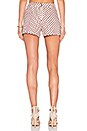 view 3 of 4 Marisa Short in Cream & Red