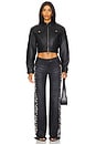 view 5 of 6 Roxie Embellished Jean in Georgia Vintage Black