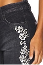 view 6 of 6 Roxie Embellished Jean in Georgia Vintage Black