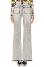 view 4 of 6 Delancey High Rise Relaxed Boot Cut Jean in Peyton Vintage Grey