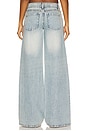 view 4 of 6 Trish Baggy Jean in Rockstar Blue