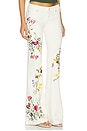 view 2 of 6 Chic Embroided Jean in Vanilla Multi