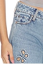 view 7 of 6 Amazing Embellished Cutout Jean in Fiona Vintage Blue
