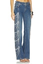 view 1 of 6 Roxie Embellished Jean in Brooklyn Blue