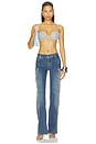view 5 of 6 Roxie Embellished Jean in Brooklyn Blue