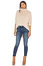 view 4 of 4 Sawyer Turtleneck Hi Lo Tunic Pullover in Oatmeal