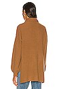 view 3 of 4 Caprice Drop Shoulder Tunic in Camel