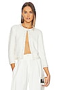 view 1 of 5 Alira Embellished Cardigan in Soft White