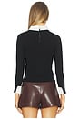 view 3 of 4 Porla Collared Sweater in Black