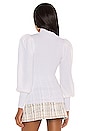 view 3 of 4 СВИТЕР С ВОРОТНИКОМ ПОД ГОРЛО BABETTE in Soft White